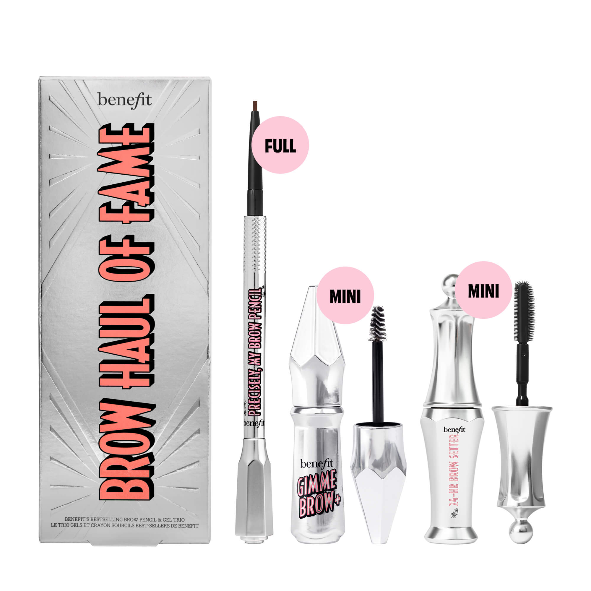 Brow Haul of Fame in 4 - Warm Deep Brown